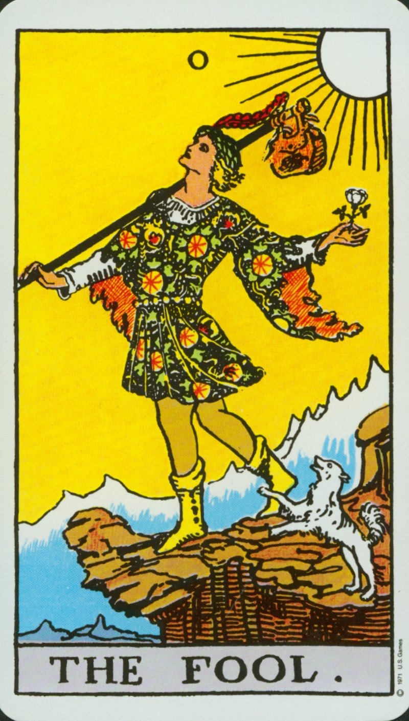 Image result for the fool tarot card
